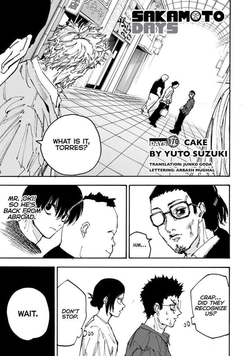 Sakamoto Days Chapter 170